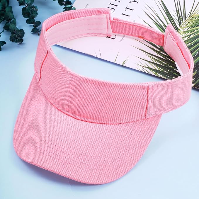 Marrywindix 1 Piece of Sport Wear Athletic Visor Sun Sports Visor Hat Visor Adjustable Cap for Women and Men