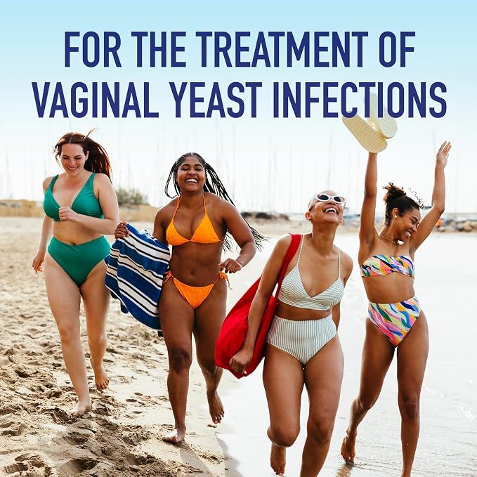 Amazon Basic Care Miconazole 7, Miconazole Nitrate Vaginal Antifungal Cream 2 Percent, 7-Day Yeast Infection Treatment for Women, Relieves Itching and Irritation, 1.59 ounce