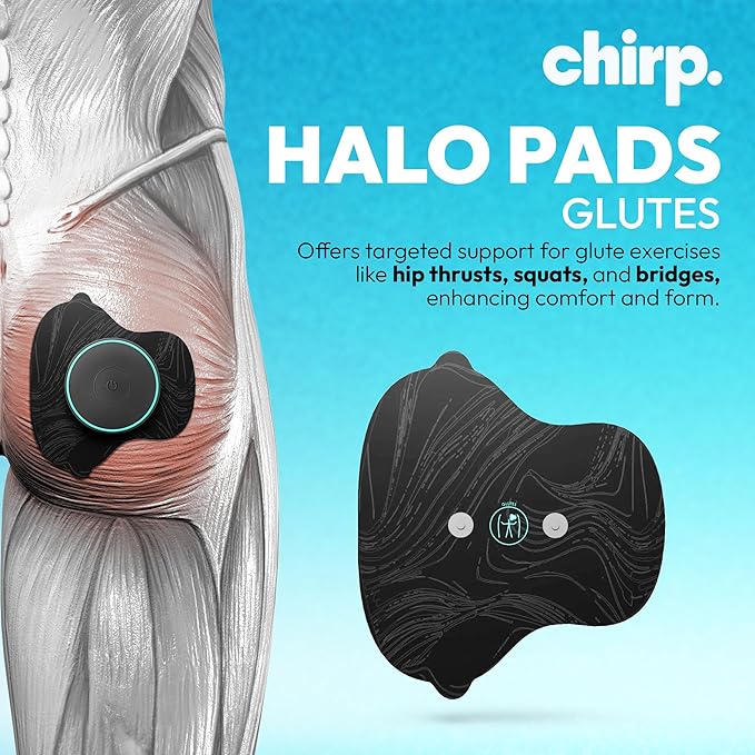 Chirp Halo Pads – Targeted Pain Relief, Deep Tissue Support, Muscle Recovery for Back, Shoulders, HIPS, & More