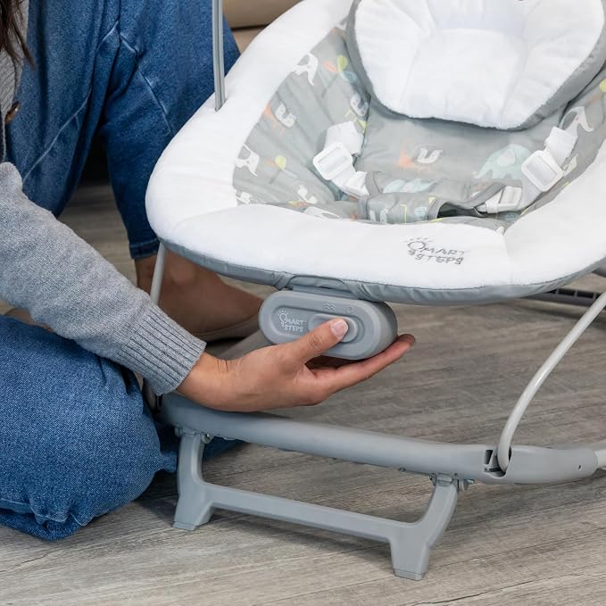 Smart Steps® My First Rocker 2 Bouncer, Two of a Kind Grey