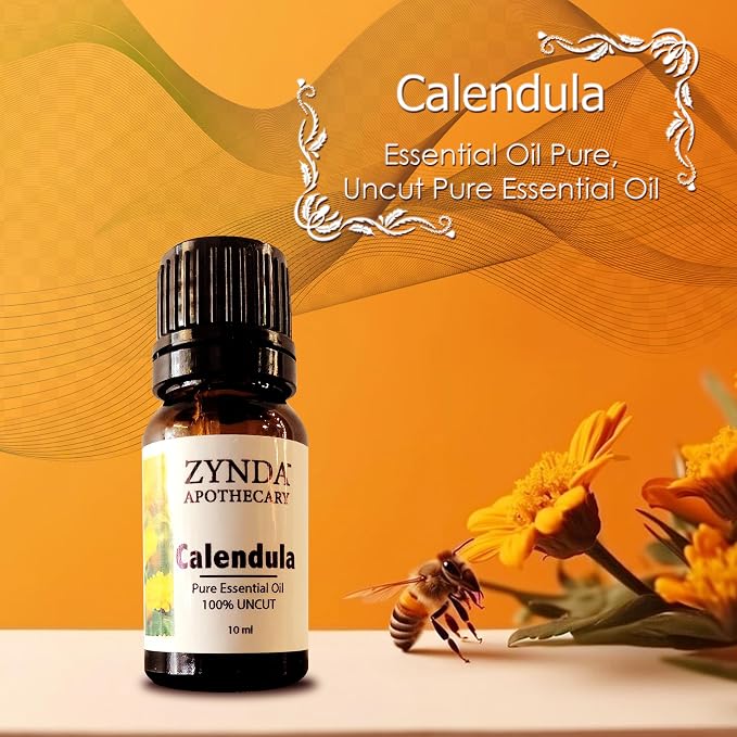 Calendula Essential Oil Pure and Natural, 100% Uncut Pure Essential Oil - 10ml