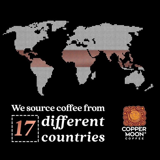 Copper Moon Single Serve Coffee Pods for Keurig K-Cup Brewers, Medium Roast, Donut Café Blend, 80 Count