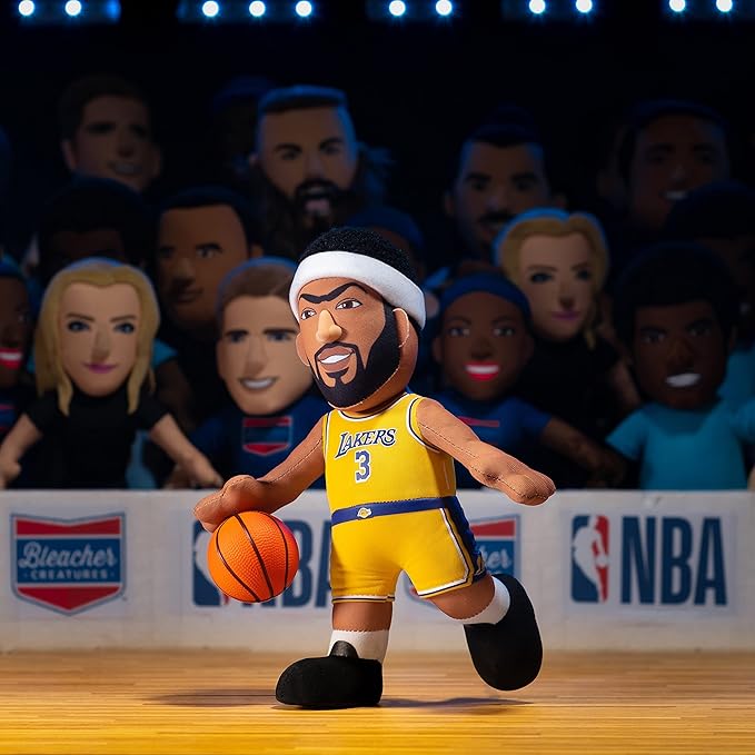 Bleacher Creatures Los Angeles Lakers Anthony Davis 10" Plush Figure - A Superstar for Play Or Display
