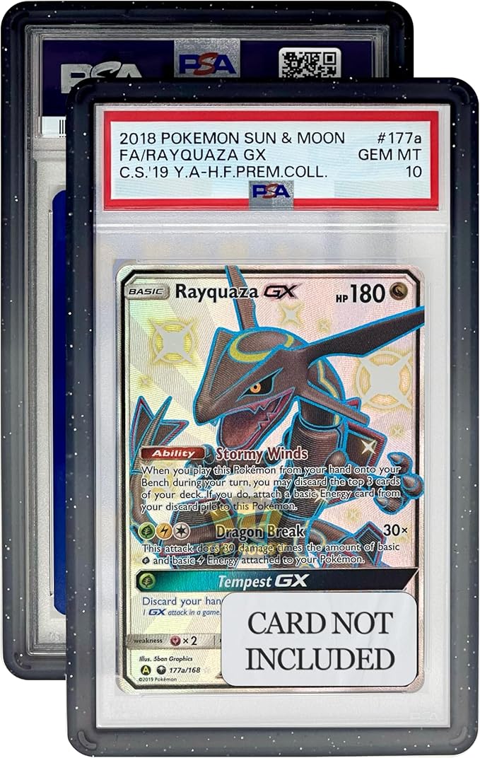 Bumper Guard for PSA Graded Cards ONLY | Limited Edition Gradient Slab Edge Protector | 1 Pack Shadow