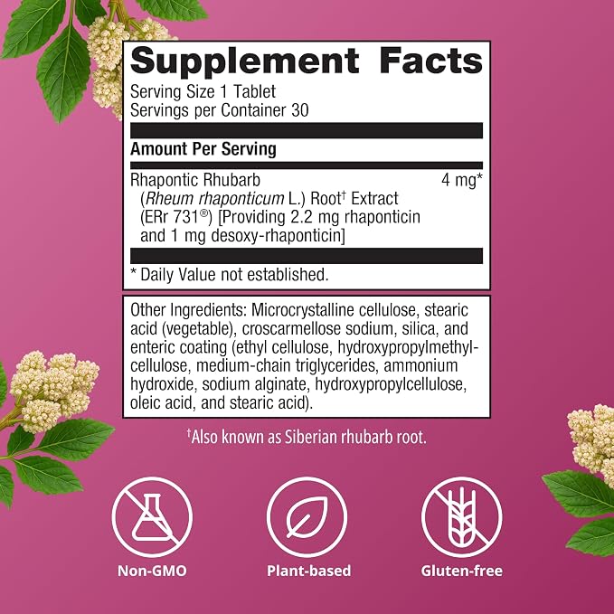 Metagenics HerWellness Estrovera - Hormone-Free Plant-Based Supplement - Supports Menopause & Perimenopause Relief - Hot Flashes, Night Sweats, Multi-Symptom Support - Vegetarian, Non-GMO - 30 Tablets