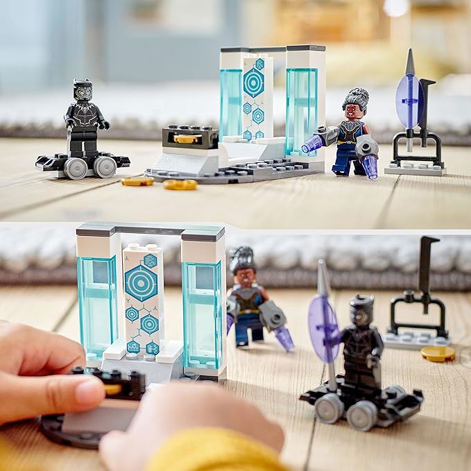 Lego® Super Heroes Marvel Shuri's Lab 76212 Building Kit; Black Panther Construction Toy for Kids Aged 4