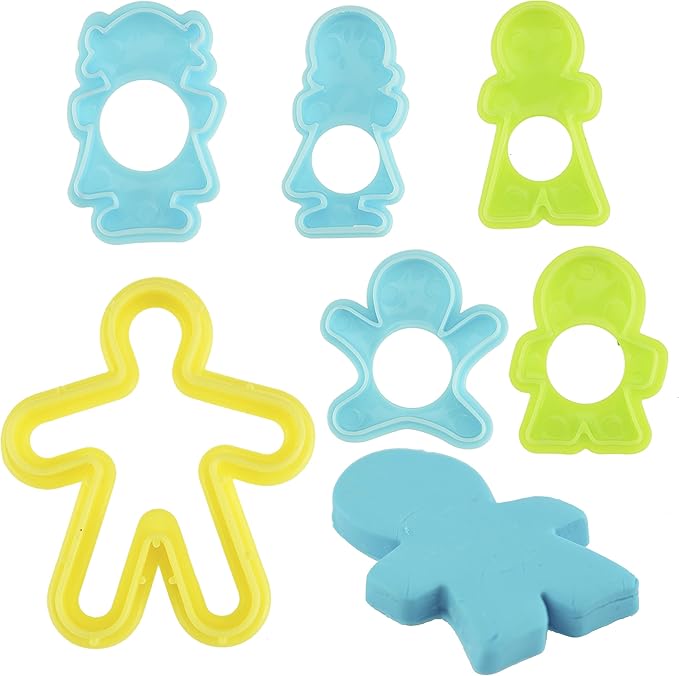 Kare & Kind® Set of 24pcs Smart Dough Tools Kit with Models and Molds, (Retail Packaging) (Animals)