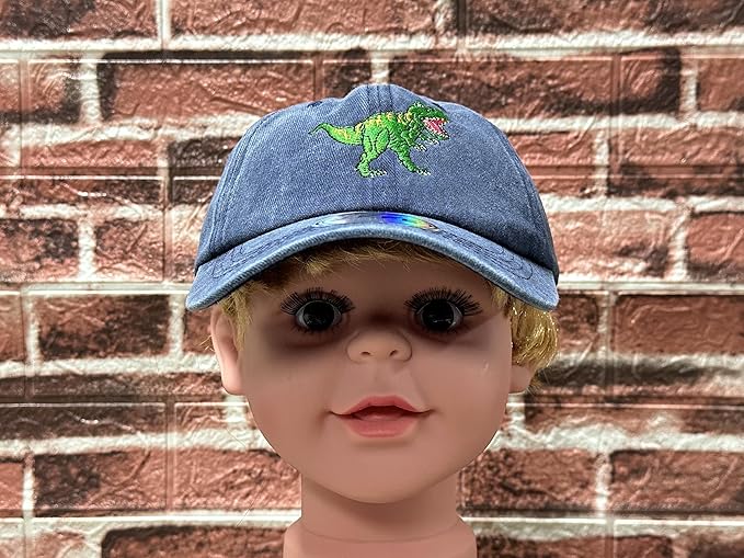 Embroidered Animal Baseball Hats for Boy and Girl