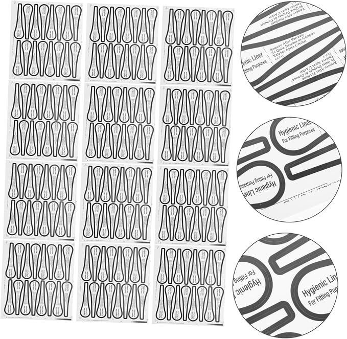 100pcs Protective Lingerie Panty Liner Adhesive Sticker for Swimwear Adhesive Thong