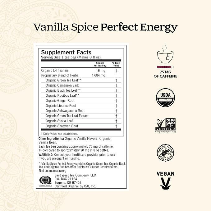 Yogi Tea - Fall Favorites Sampler Variety Pack - 16 Tea Bags Per Pack (6 Pack) - Assorted Tea Set - Caffeinated and Caffeine Free - Includes Cinnamon, Chai, Caramel, Blackberry, Vanilla & More