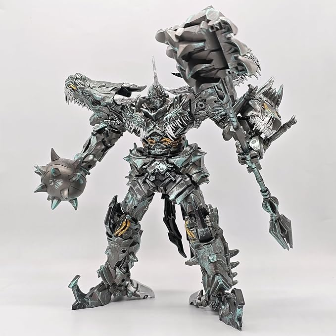 Deformation Robot Toys,Deformation Action Figure Toy 9.06 Inches Model Dinosaur Leader with Accessories for Kids Boys Gift