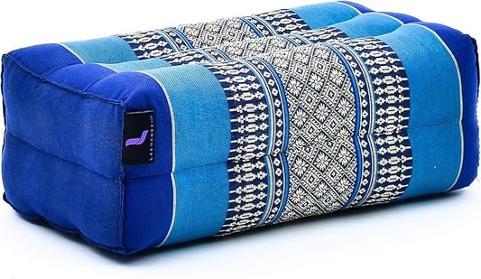 Leewadee Yoga Block – Floor Cushion for Yoga Practice, Meditation Seat Cushion for Workouts Filled with Kapok
