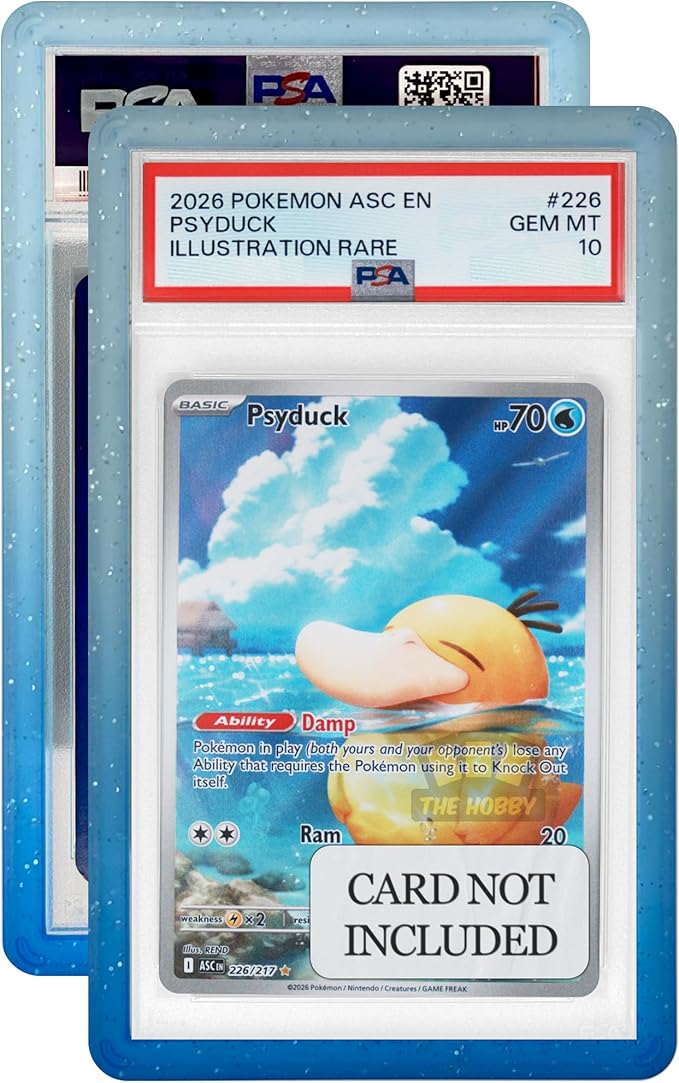 Bumper Guard for PSA Graded Cards ONLY | Limited Edition Gradient Slab Edge Protector | 1 Pack Ocean