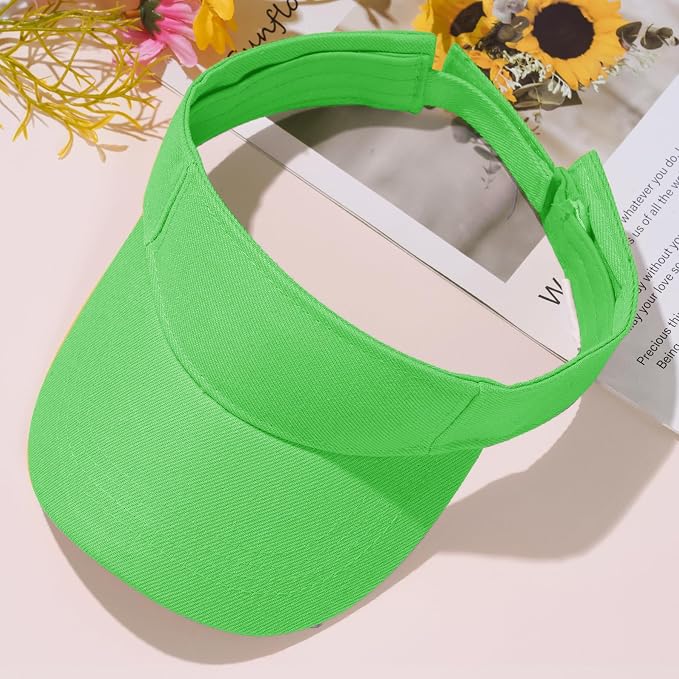 Marrywindix 1 Piece of Sport Wear Athletic Visor Sun Sports Visor Hat Visor Adjustable Cap for Women and Men