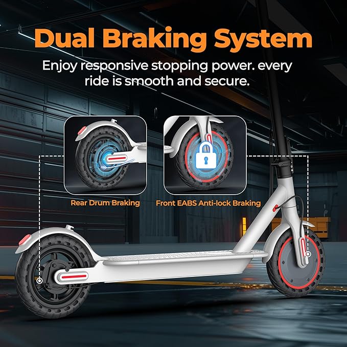 MAXSHOT Electric Scooter for Adults, 8.5/10/14" Tires, 19/22Mph, 350W/500W Motor, 21-28 Miles Range, Folding E-Scooter with Dual Suspension,APP(V1/SPRO/MAX/PRO/X1/X1PRO/PR)