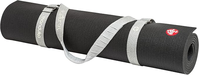 Manduka Yoga Commuter Mat Carrier - Eco-Friendly Cotton, Easy to Carry, Hands-Free, For All Mat Sizes