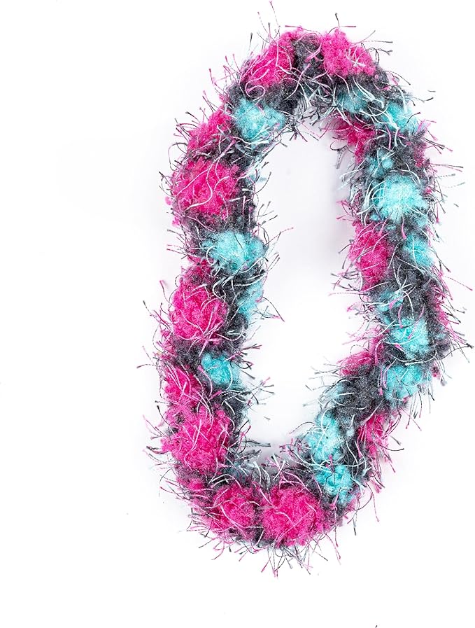 Tangle Furry Fidgets - New! Pink Urchin - Plush Tangle Fidget Toy - Soft Colorful Plush Materials That Will Please Sensory Toy Lovers - Take Your Furry Fidget with You Everywhere!