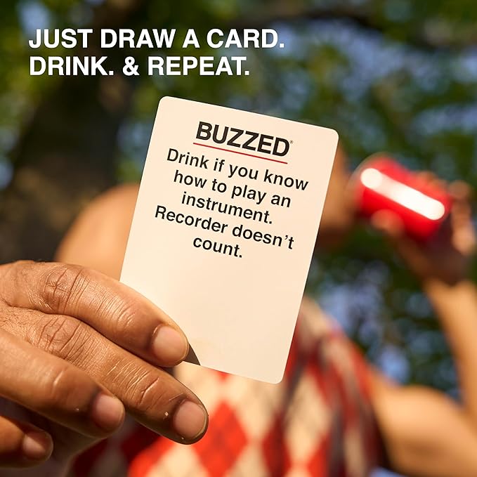 WHAT DO YOU MEME? Buzzed: Hilarious Party Game with 200 New Cards – The Ultimate Drinking Card Game for Adults, Perfect for Game Night, Adult Fun, Good Times, and Unforgettable Bachelor Party Laughs