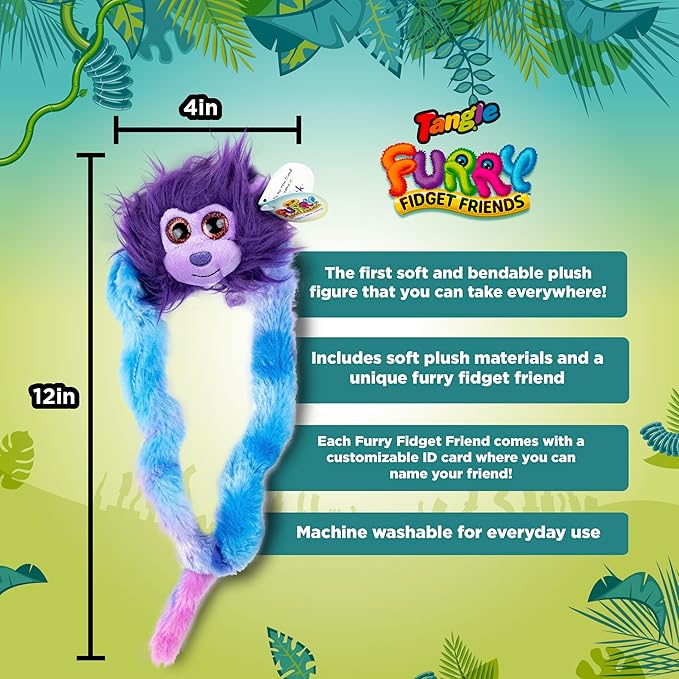 TANGLE Furry Fidget Friends (Zonk The Monkey)