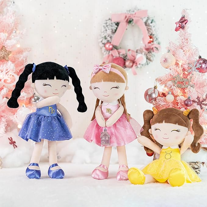 Baby Girl Gifts Plush Dolls Constellations Zodiac Doll Birthday Gift 17 inches Capricorni