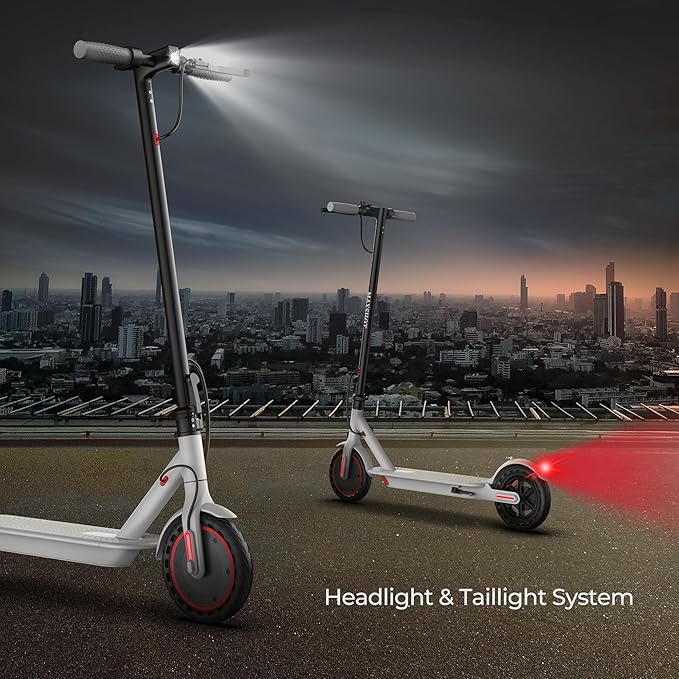 MAXSHOT Electric Scooter for Adults, 8.5/10/14" Tires, 19/22Mph, 350W/500W Motor, 21-28 Miles Range, Folding E-Scooter with Dual Suspension,APP(V1/SPRO/MAX/PRO/X1/X1PRO/PR)