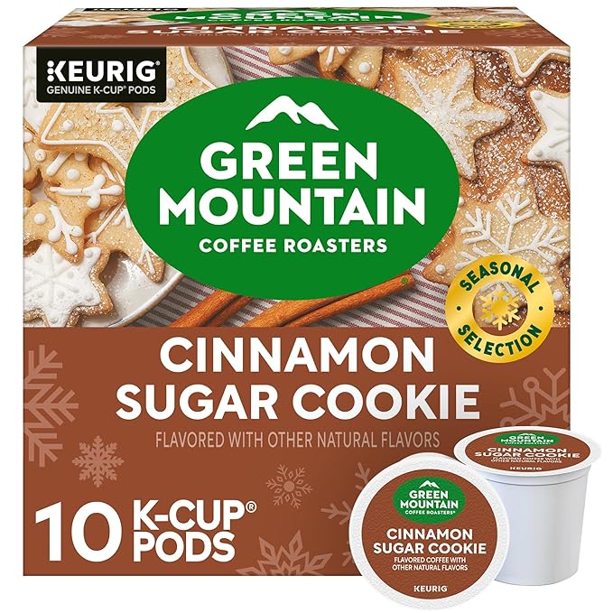 Green Mountain Coffee Roasters Cinnamon Sugar Cookie Coffee, 10 Count