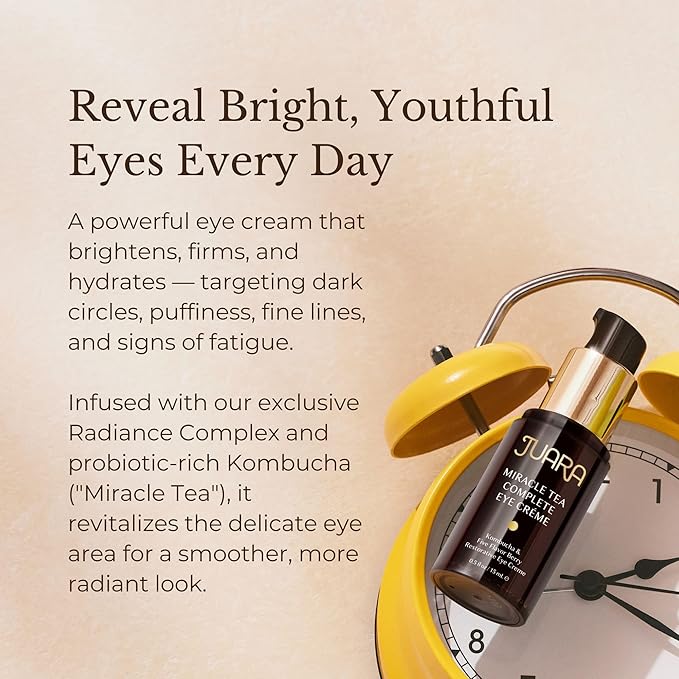 Juara Cream | Hydrating Eye Moisturizer | Age-Defying Eye Treatment for Wrinkles | Natural Brightening Eye Cream | 0.5 OZ