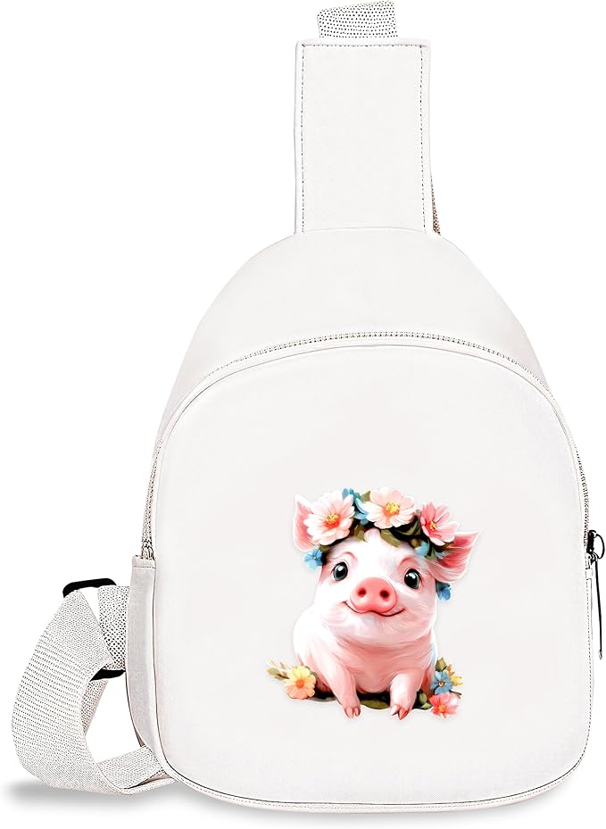 Pig Mini Sling Bag, Crossbody Bag, Toddler Purse For Kids Girl, Birthday Gift For 4 5 6 7 8 9 10 11 12 Year Old Gifts For Daughter, Granddaughter, Sister, Niece!