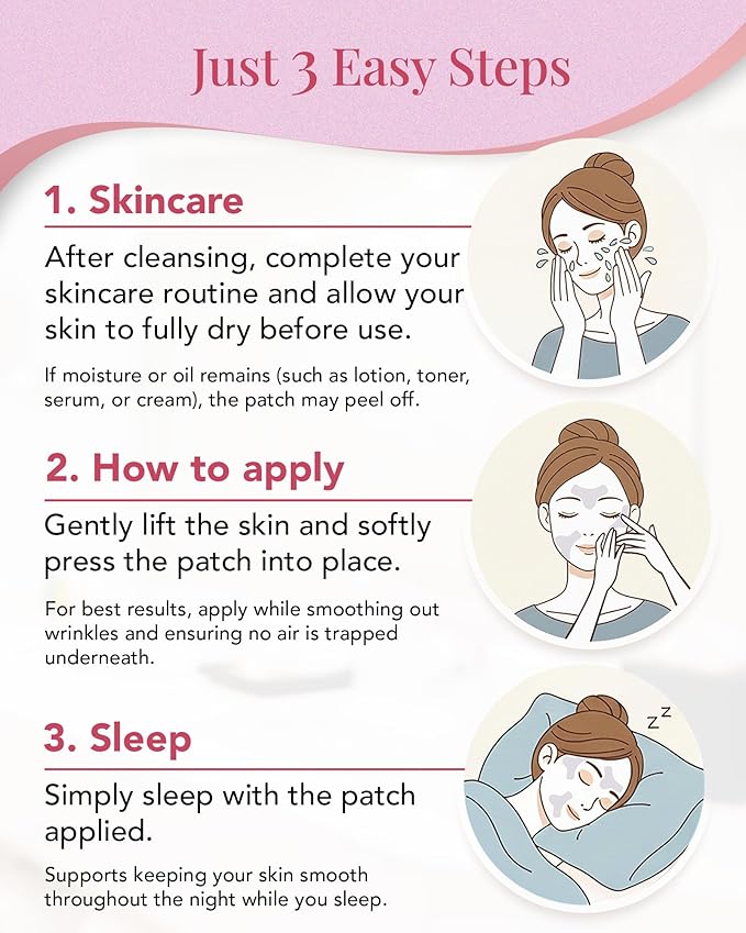 Forehead Wrinkle Patches & Full Forehead Coverage Tape – Anti Wrinkle Facial Patches & Wrinkle Tape Overnight/Dream Patches/Y-SHAPE- Made in Japan