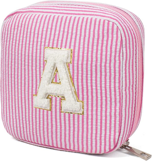 KOTORA Trendy Stuff for Her | Makeup Bag Gifts Pink Cosmetic Bag Touchland Case Stuff Gifts Skincare for 8 9 10 11 12 13 14 15 16 Year Old Gifts (Pink, A)