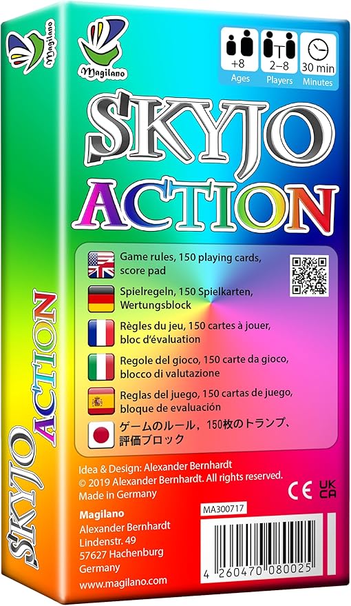 Action, by Magilano - The New exciting Card Game for Kids and Adults.