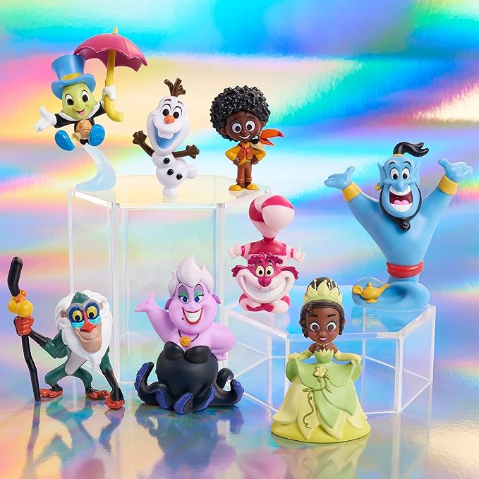 Disney100 Years of Magical Moments, Limited Edition 8-piece Figure Set, Kids Toys for Ages 3 Up by Just Play