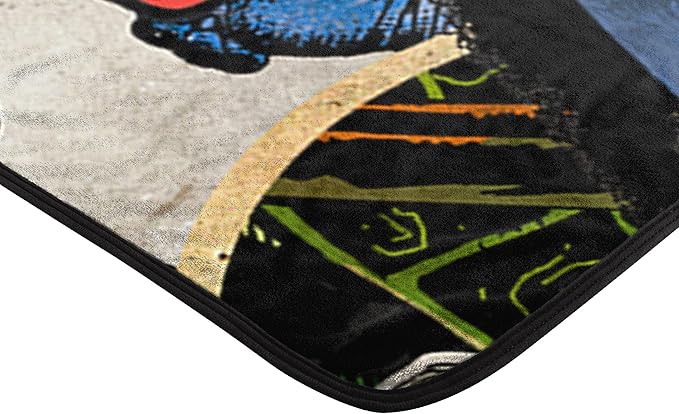 Northwest Teenage Mutant Ninja Turtles Micro Raschel Throw Blanket, 46" x 60", Dashing Donnie