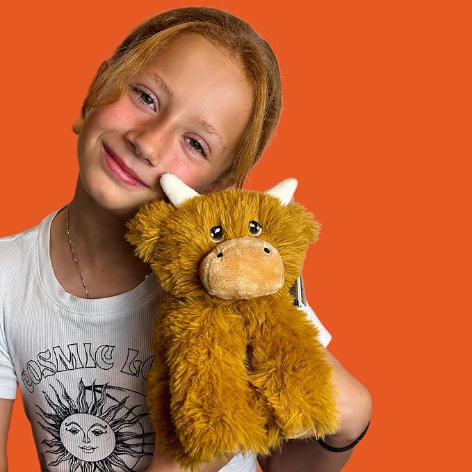 Deluxe Paws 100% Recycled Plush Eco Toys (Highland Cow)