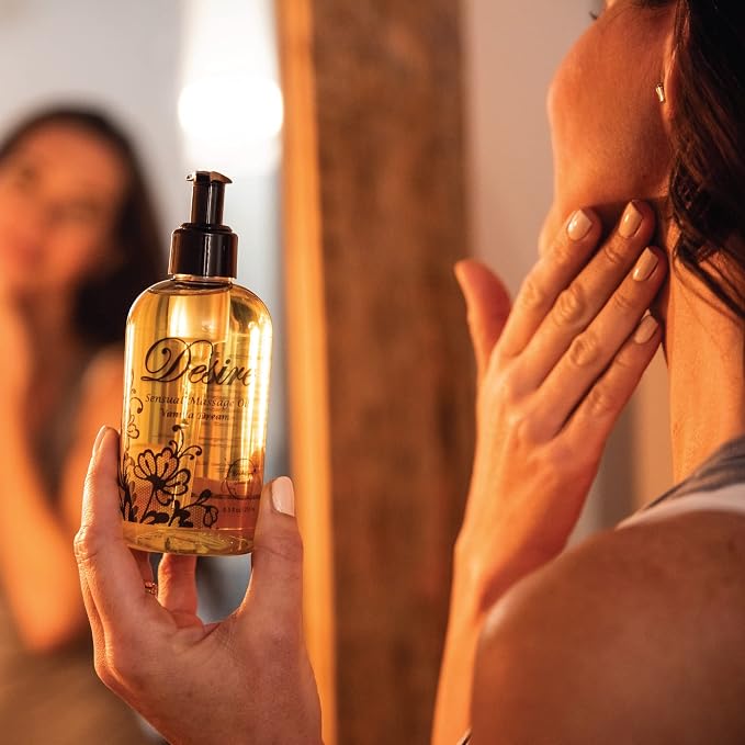Date Night Sensual Indulgence Bundle: Passion Tropical & Desire Vanilla Massage Oils