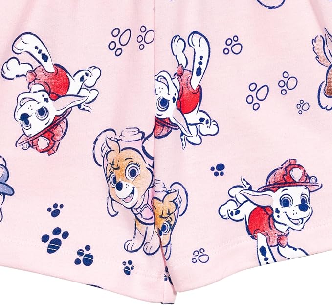 Paw Patrol Marshall Chase Skye Girls Sleeveless Romper Toddler to Big Kid