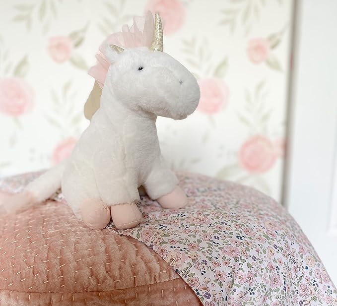 MON AMI Serenity The Unicorn Plush Toy | 11-Inch Soft White Stuffed Animal for Cuddling, Collecting & Gifting | Room Decor & Magical Companion | Adorable Huggable Plush for All Ages