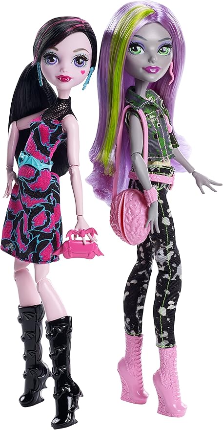 Monster High Dance The Fright Away Monstrous Rivals Dolls (2 Pack)