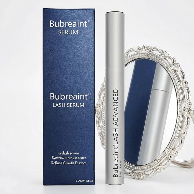 Re Eyelash & Eyebrow Growth Serum - Premium Enhancement Essence, Boosts Lash Length, Thickness & Fullness | Daily Mild Formula, Non-Irritating to Skin - 3.5ml