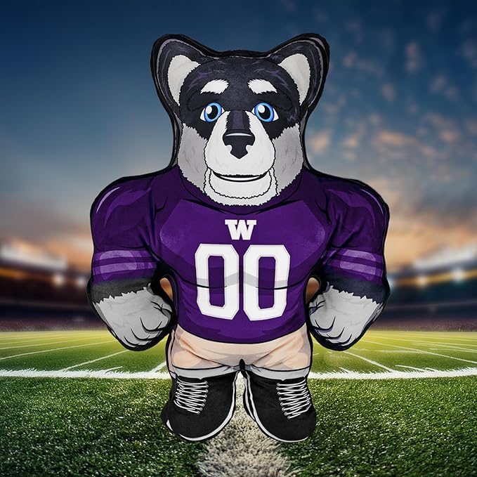 Bleacher Creatures Washington Huskies Harry The Husky 24" Mascot Bleacher Buddy - Soft Plush Toy