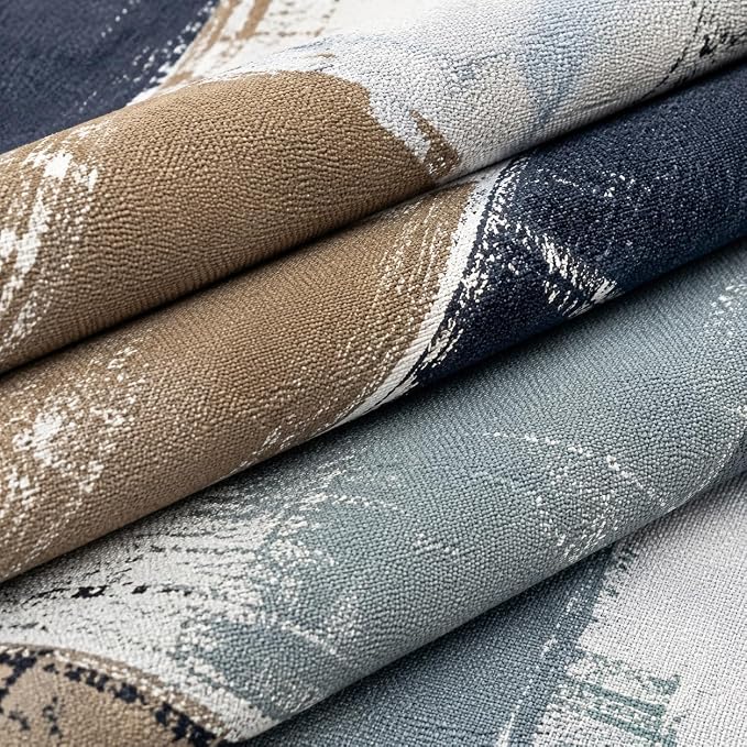 Brown Grey Abstract Throw Pillow Covers 16x16 Set of 4 | Brown, Grey & Taupe Modern‑Art Cushion Cases, neutral aesthetic pillowcases for sofa, bedroom & chair