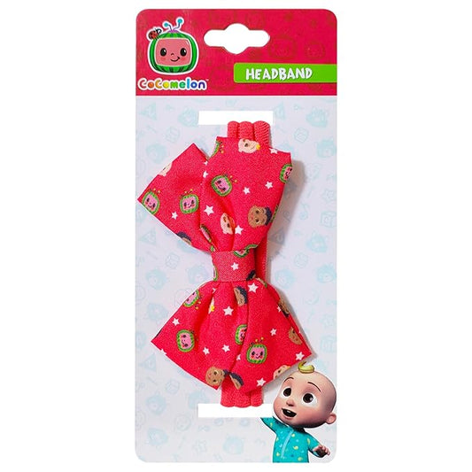 Baby Accessories Adorable CocoMelon Baby Headband Bows Soft Elastic Newborn Girl Essentials