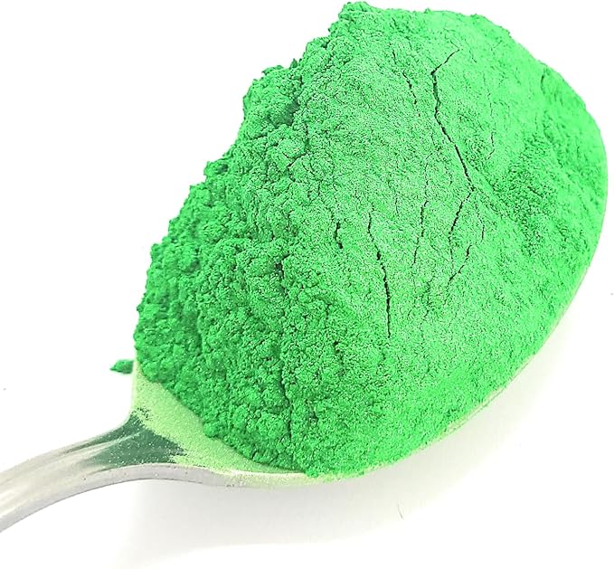 500 Grams (1.1 lbs) Best Bulk Price - Pearl Mica Powder Pigment Dye for Arts & Crafts Painting Making Bath Bomb Soap Candle Slime Jewelry Resin Woodworking (Green AG13)