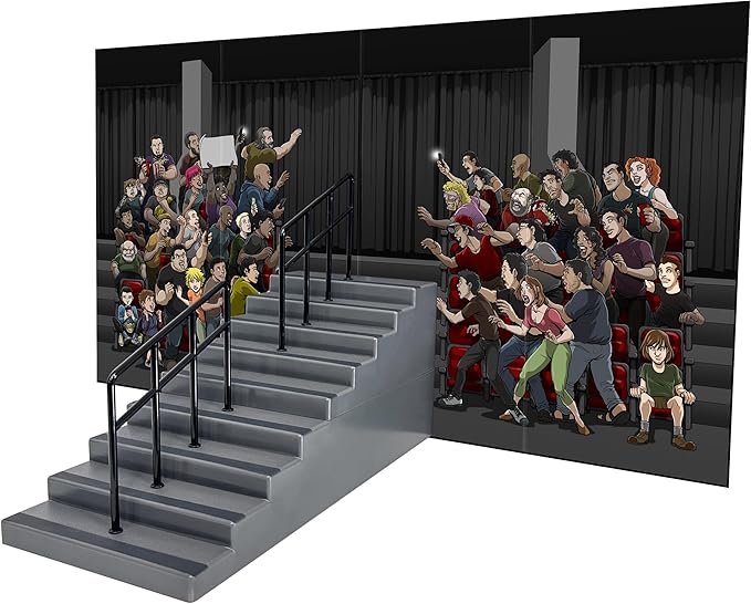 Arena Stairs Playset for Wrestling Action Figures
