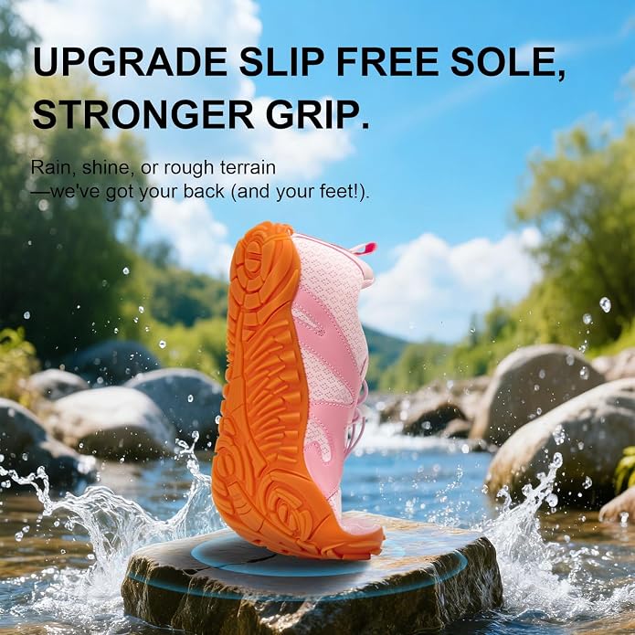ELETON Barefoot Shoes Women Men Footwear, Wide Toe Box Hiking Zero Drop Non-Slip Quick-Dry River Boat Pool Beach Water Shoes, Lightweight Swimming Running Walking Sneakers Unisex
