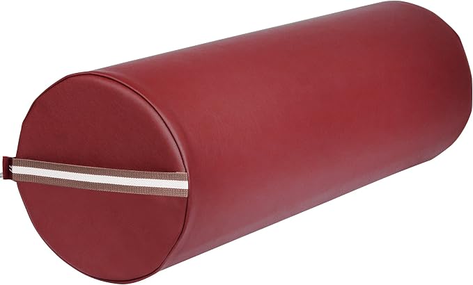 Master Massage 9" Full Round Bolster - Burgundy, 1count