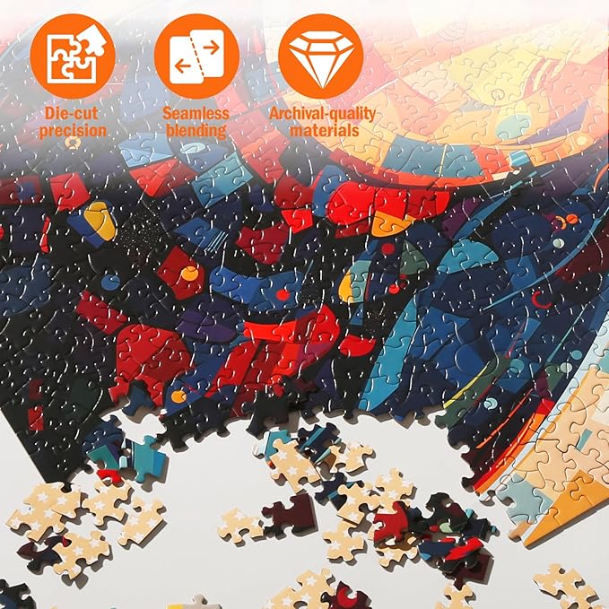 Jigsaw Puzzles for Adults 1000 Pieces, Cute Colorful Hard Challenging Puzzle for Family Fun Kids Room Decor, 20x27 Inches, Toucan