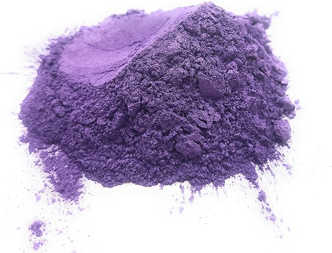 Pearl Mica Powder Pigment Dye - 500 Grams (1.1 lbs) - Best Bulk Price for Fine Arts, Crafting, Painting, Soap Candle Slime Resin Jewelry Making (Violet AV07)