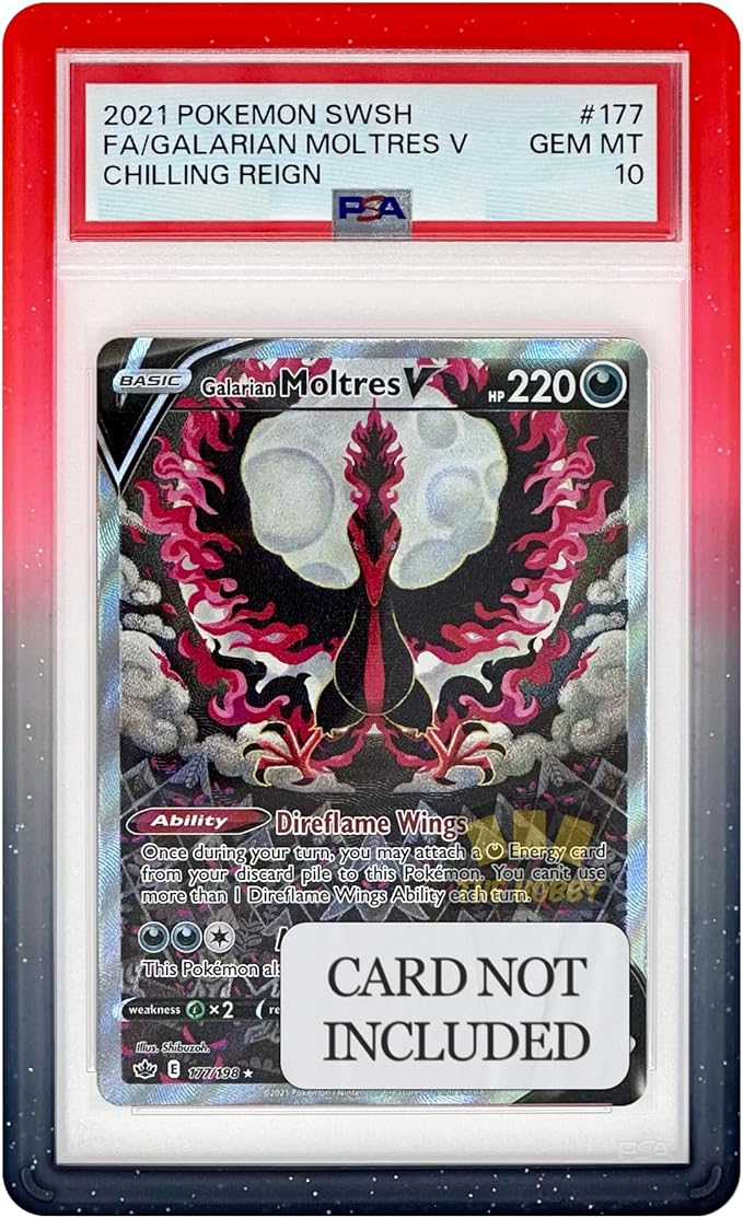 Bumper Guard for PSA Graded Cards ONLY | Limited Edition Gradient Slab Edge Protector | 1 Pack Galaxy