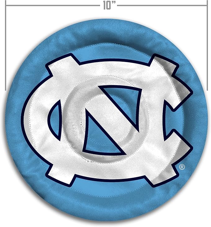 YouTheFan NCAA North Carolina Tar Heels Flimzee Bean-Bag Flying Disc